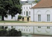 Ein Detail des Hotels Schloss Neuhardenberg