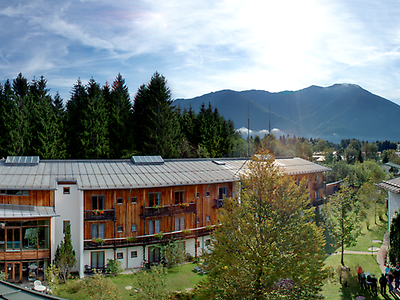 Seminarhotels und Obstgarten in Bayern – Natur direkt vor der Haustüre! Kurgarten im Jäger von Fall in Lenggries