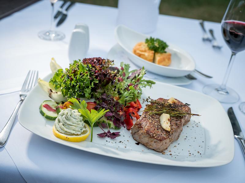 Ein Detail des Hotels Hotel Linderhof