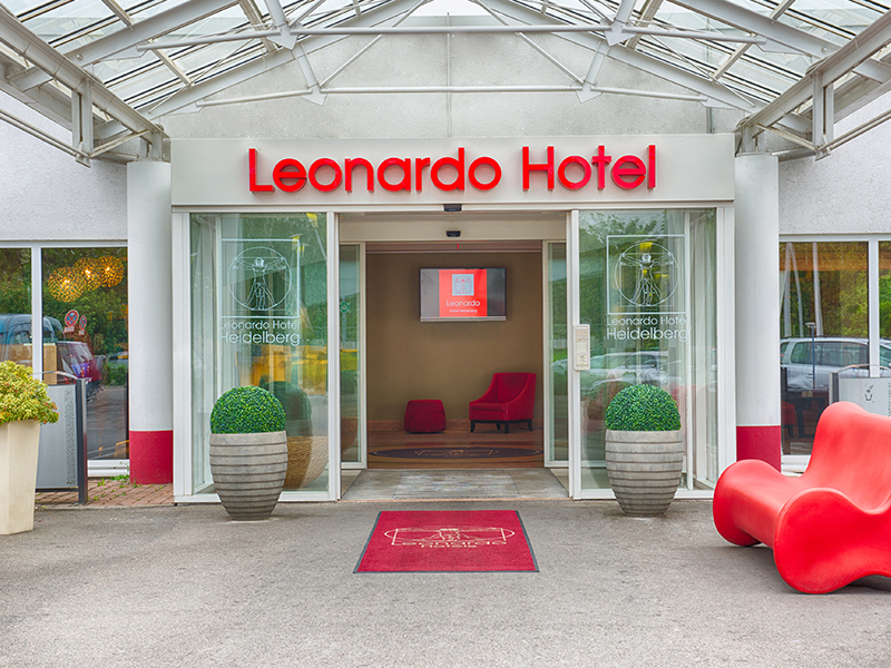 Seminargarten und Leonardo Hotel Heidelberg in Baden-Württemberg